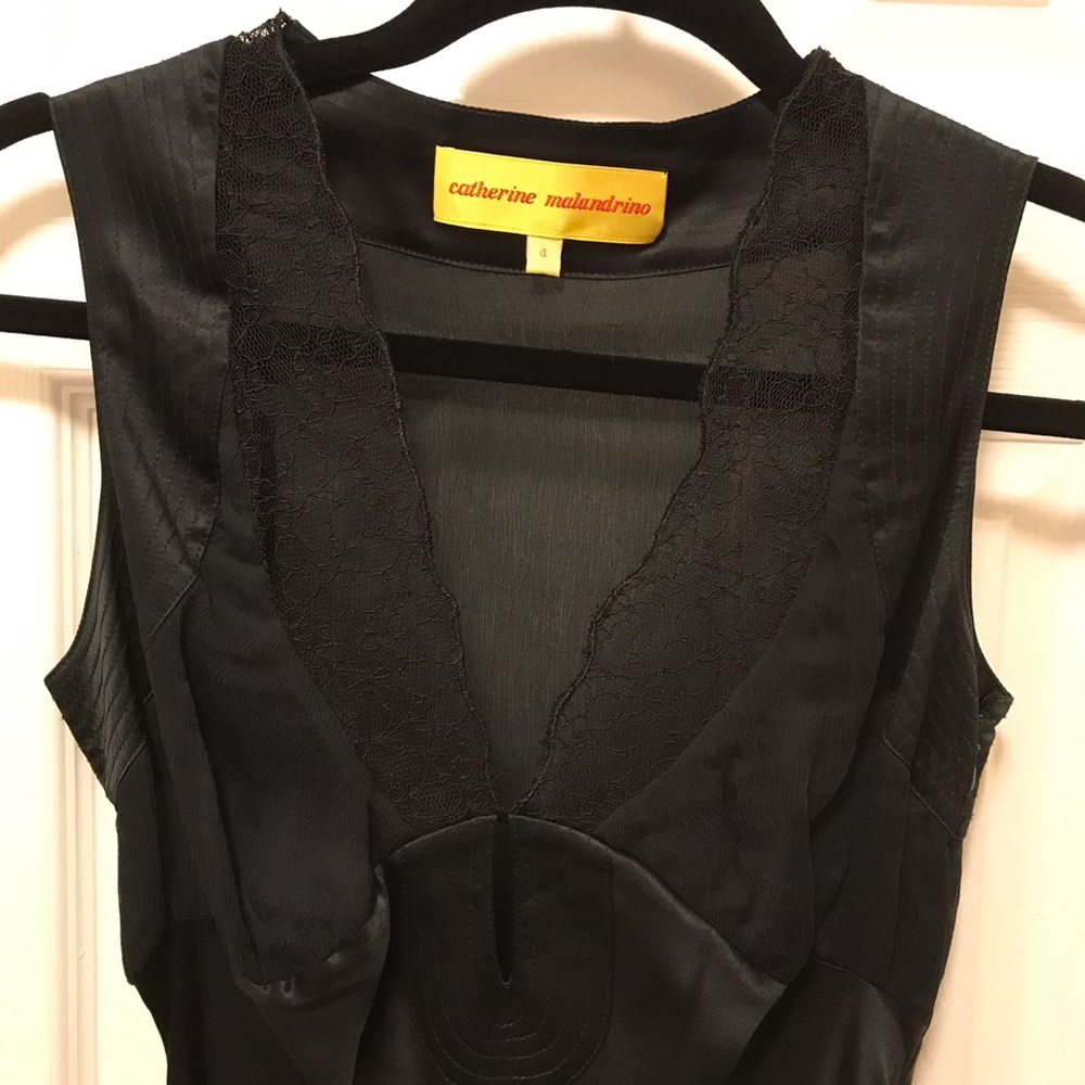 Catherine Maladrino silk slip dress